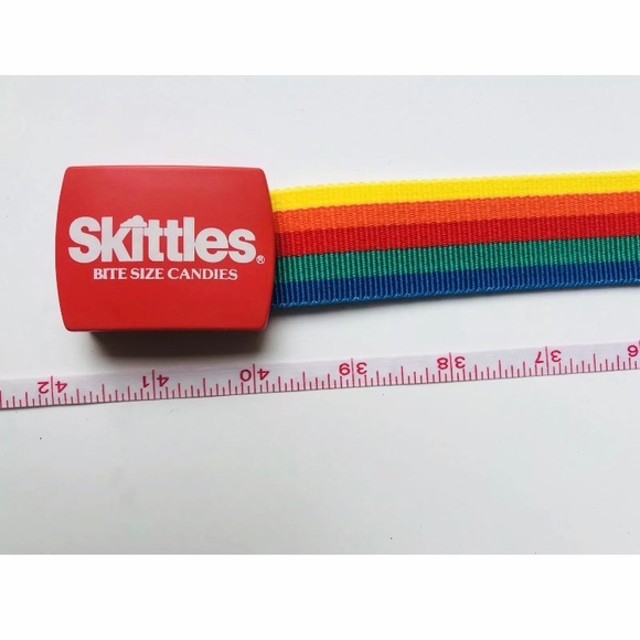 Mars Inc Accessories - Non manufactured 1984 Skittles Belt 40” w/ Buckle